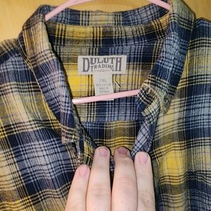 Duluth trading company long sleeve flannel